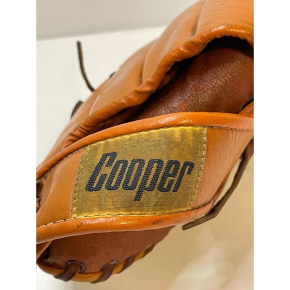 Cooper 735 Baseball glove mitt LH left hand 11" Rawhide Laced genuine leather - Picture 4 of 11